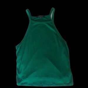 Juniors Large Green Ambiance Crop Top
